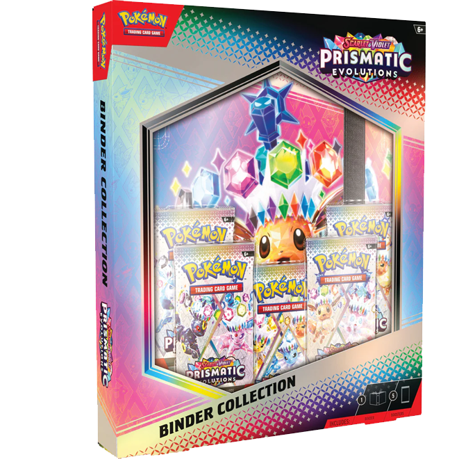 Pokémon Scarlet & Violet Prismatic Evolution Binder Collection