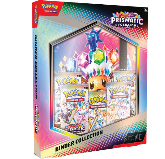 Pokémon Scarlet & Violet Prismatic Evolution Binder Collection