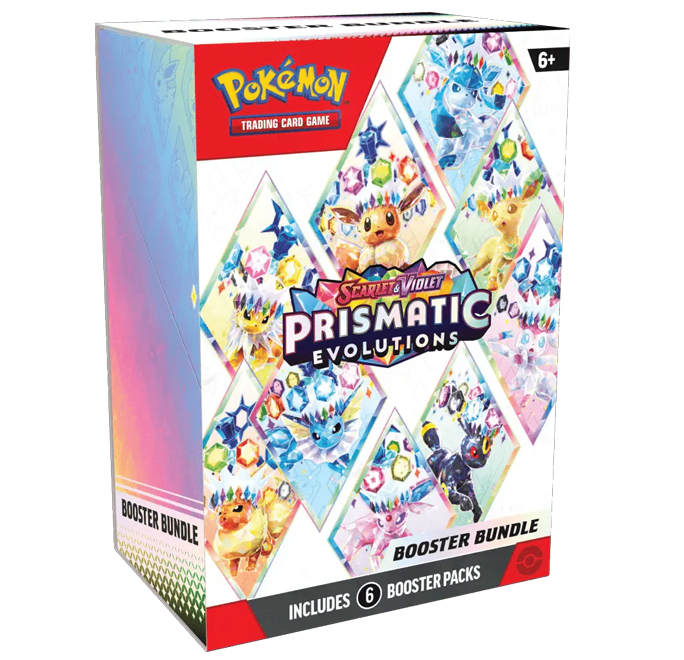 Pokémon Scarlet & Violet Prismatic Evolution Booster Bundle