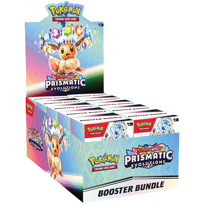 Pokémon Scarlet & Violet Prismatic Evolution Booster Bundle