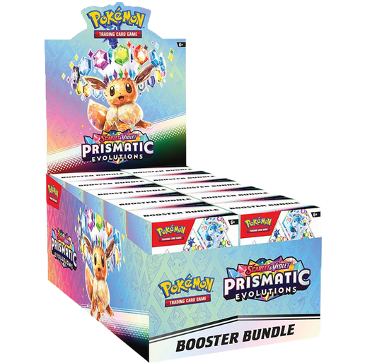 Pokémon Scarlet & Violet Prismatic Evolution Booster Bundle