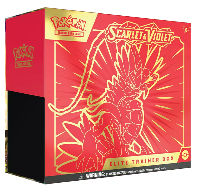 Pokemon Scarlet & Violet Koraidon Elite trainer Box