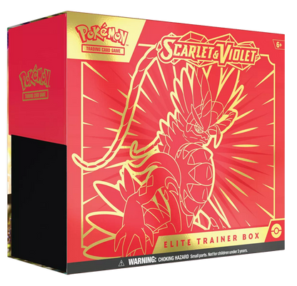 Pokemon Scarlet & Violet Koraidon Elite trainer Box