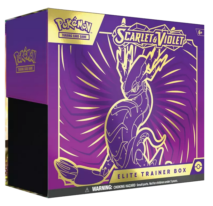 Pokemon Scarlet & Violet Miraidon Elite trainer Box