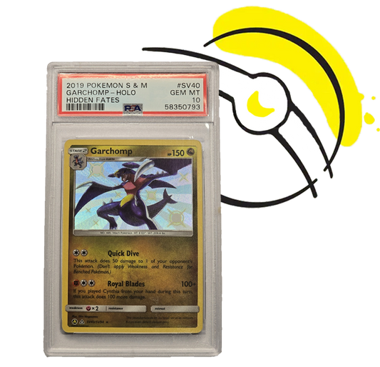 Pokémon TCG Garchomp SV40/SV94 Hidden Fates PSA Gem Mint 10