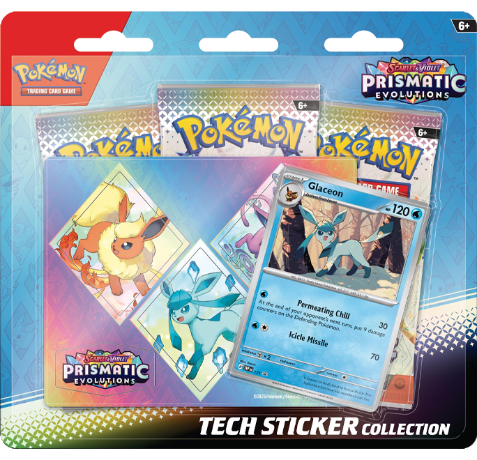 Pokémon Scarlet & Violet Prismatic Evolution Tech Sticker