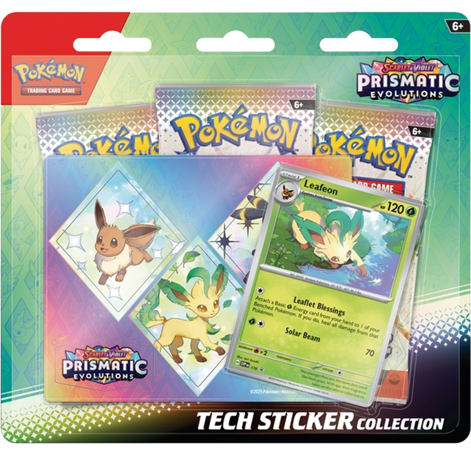 Pokémon Scarlet & Violet Prismatic Evolution Tech Sticker