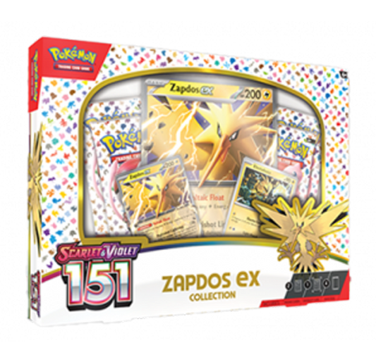 Pokemon Scarlet & Violet 151 Zapdos Collection Box